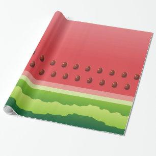 Watermeloen slice achtergrond cadeaupapier