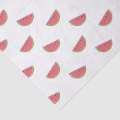 Watermeloen Slice Pattern Roze Wit Weefsel Papier (Detail)