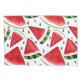 Watermeloen Slices Minimalistisch Ontwerp Kussensloop (Voorkant)