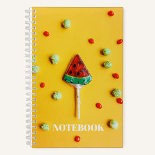 Watermeloen Snoep Leuk Plezier Notitieboek