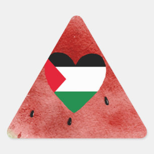 Watermeloen Stickers 1 1/2 (vel van 20)
