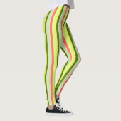 Watermeloen Stripe Classic leggings verticaal (Rechts)