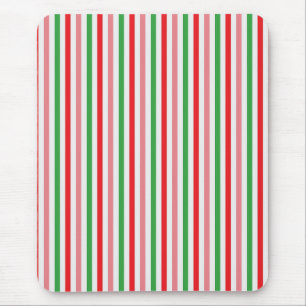 Watermeloen Summer Stripes Digitaal Papier Muismat