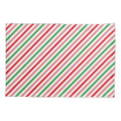 Watermeloen Summer Stripes Pattern-56206 Kussensloop (Achterkant)