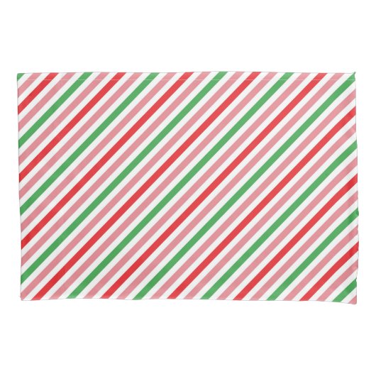 Watermeloen Summer Stripes Pattern-56206 Kussensloop (Voorkant)