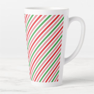 Watermeloen Summer Stripes Pattern-56206 Latte Mok