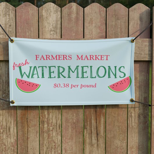 Watermeloen te koop Adverteren Business Banner