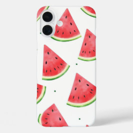 watermeloen telefoonhoesje iPhone 16 plus hoesje