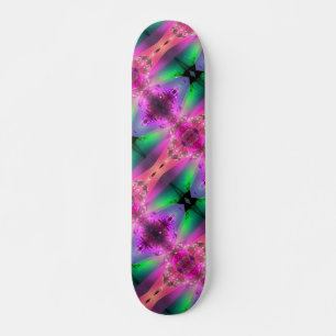 Watermeloen Toermalijn Neon Green Hot Pink Abstrac Skateboard