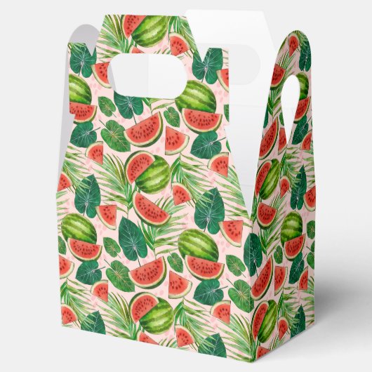 Watermeloen, vers bedankdoosjes (Geopend)