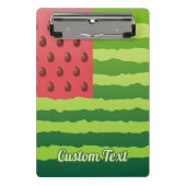 Watermeloen vlag Mini Klembord (Voorkant)