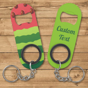 Watermeloen Vlag Sleutelhanger Flesopener Mini Flessenopener