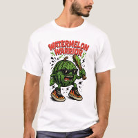 Watermeloen Warrior – Cool Cartoon Honkbal Sport