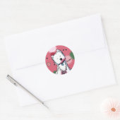 Watermeloen Westie Stickers (Envelop)