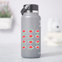 Watermeloen Wig Sticker Pakket