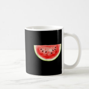 Watermeloen Zomer Aquarel Fruit Schijf Saprijk Koffiemok