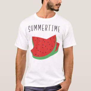 Watermeloen Zomertijd T-shirt