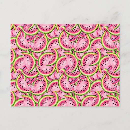 Watermeloenen Briefkaart (Voorkant)