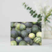 watermeloenen briefkaart (Staand voorkant)