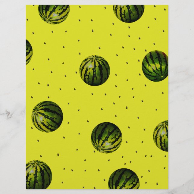 watermeloenen en zaden (Voorkant)