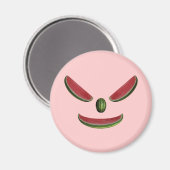 Watermeloenen Grin Magneet (Voorkant / Achterkant)