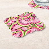Watermeloenen Onderzetters (Gekanteld)