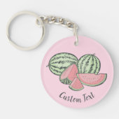 Watermeloenen Sleutelhanger (Voorkant)