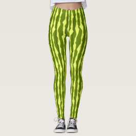 Watermeloenen Stripe leggings