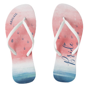 Watermeloenen Teenslippers Weddenschap