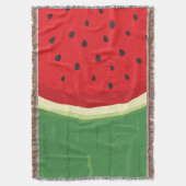 Watermeloenen Throw Blanket Deken (Voorkant Verticaal)