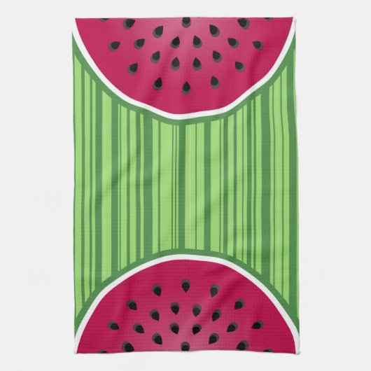 Watermeloenen Wedgies Theedoek (Verticaal)