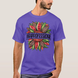 Watermeloenen Zonnebloem Hallo Summer Paraprofessi T-shirt