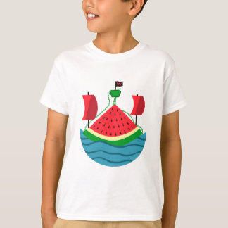 watermeloenfruitboot t-shirt