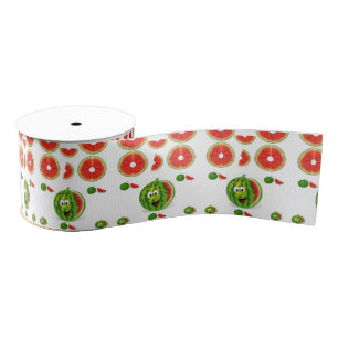 watermeloenlint grosgrain lint