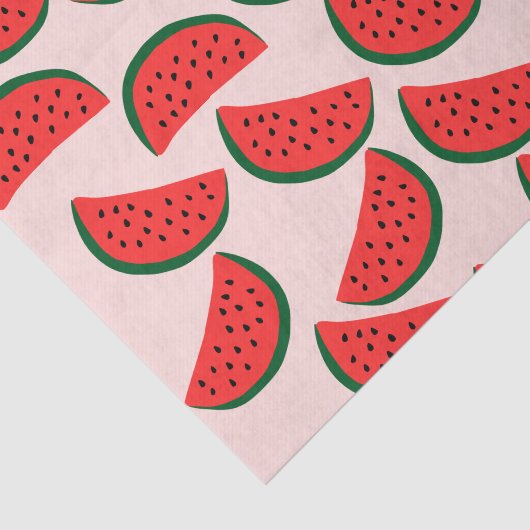 Watermeloenpapier Tissuepapier (Detail)