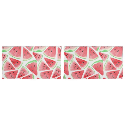 Watermeloenpatroon Kussensloop (Voorkant-Set)