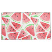 Watermeloenpatroon Kussensloop (Voorkant-Rechts)