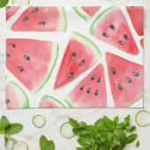 Watermeloenpatroon Theedoek (Gevouwen)