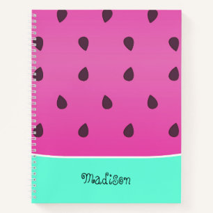 Watermeloensap Gepersonaliseerd spiral notebook Notitieboek