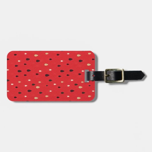 Watermeloensatroon Bagagelabel (Voorkant horizontaal)