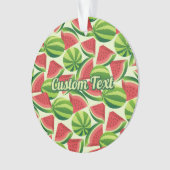 Watermeloensatroon Ornament (voorkant)