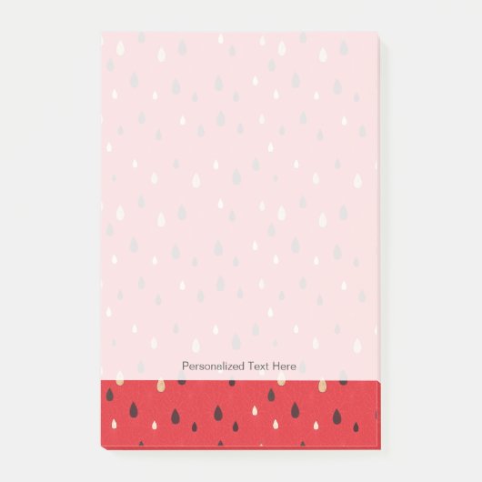 Watermeloensatroon Post-it® Notes (Voorkant)