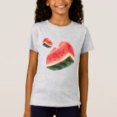 Watermeloensatroon T-shirt (Voorkant)