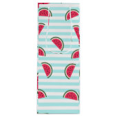 Watermeloensatroon Wijn Cadeautas (Voorkant)