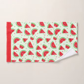 Watermeloensatroop Melon Light Green Red Bad Handdoek (Handdoek)