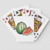 Watermeloenslagkaarten Pokerkaarten (Achterkant)