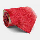 Watermeloenslikken Stropdas (Opgerold)