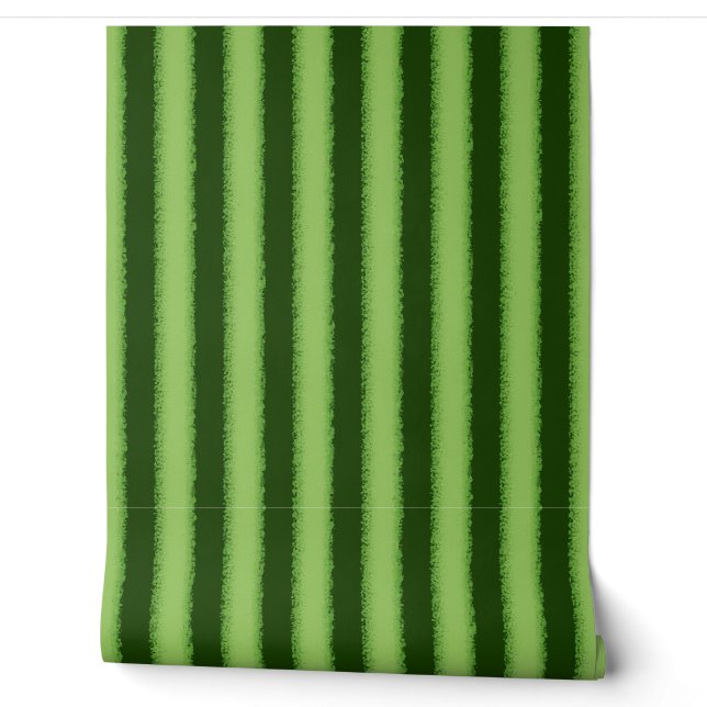 Watermeloenstripe Behang (Afrollen)