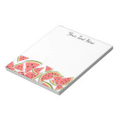 Watermeloentekst Notitieblok (Gedraaid)