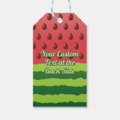 Watermeloenvlag Cadeaulabel (Achterkant)